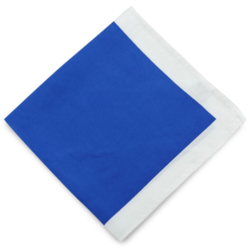 Pocket square plain royal blue - 1