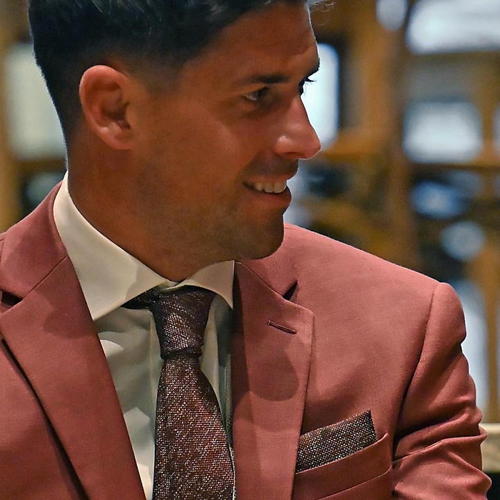 pocket square Royal Ruby