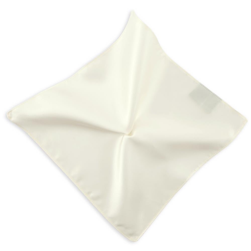 pocket square Satin Grace Off-white - 1
