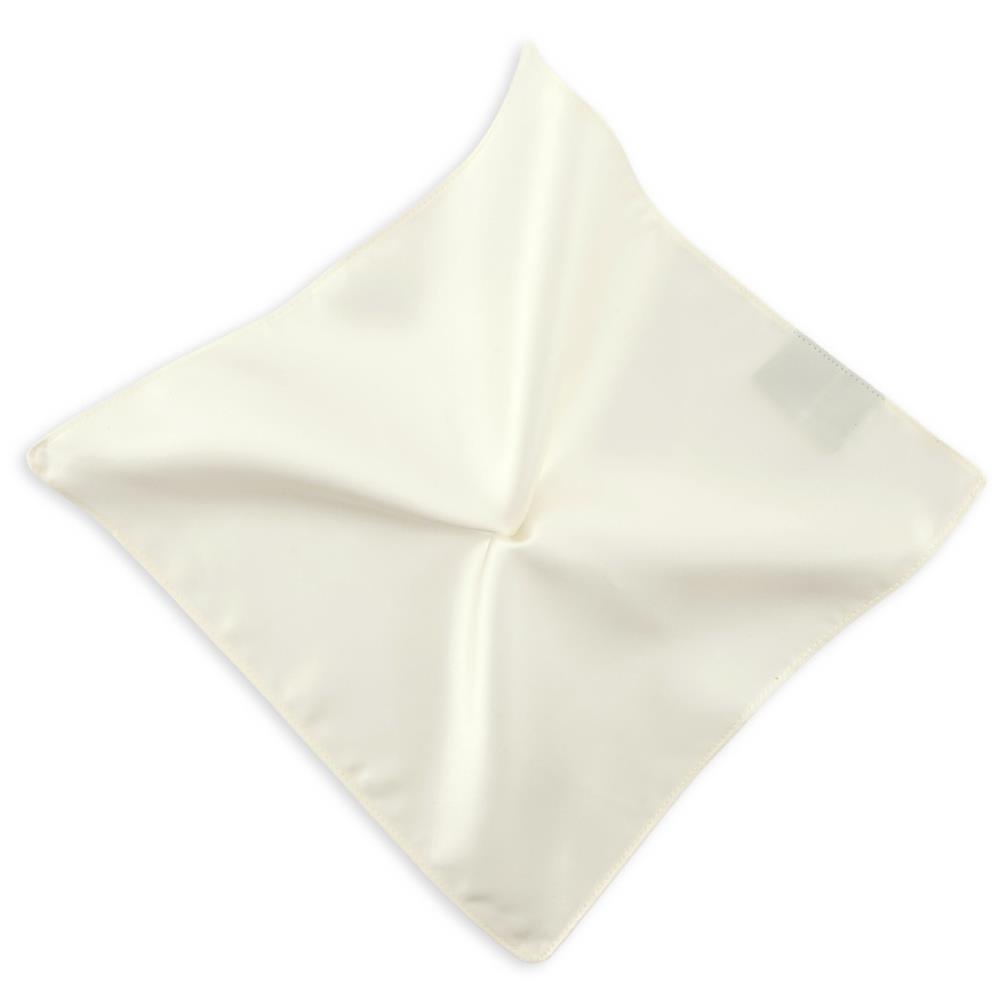 pocket square Satin Grace Off-white - 1