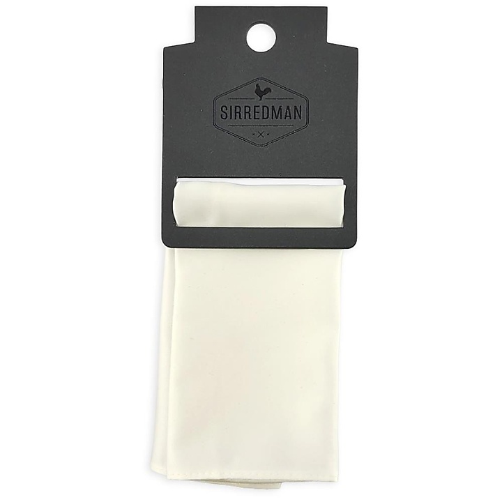 pocket square Satin Grace Off-white