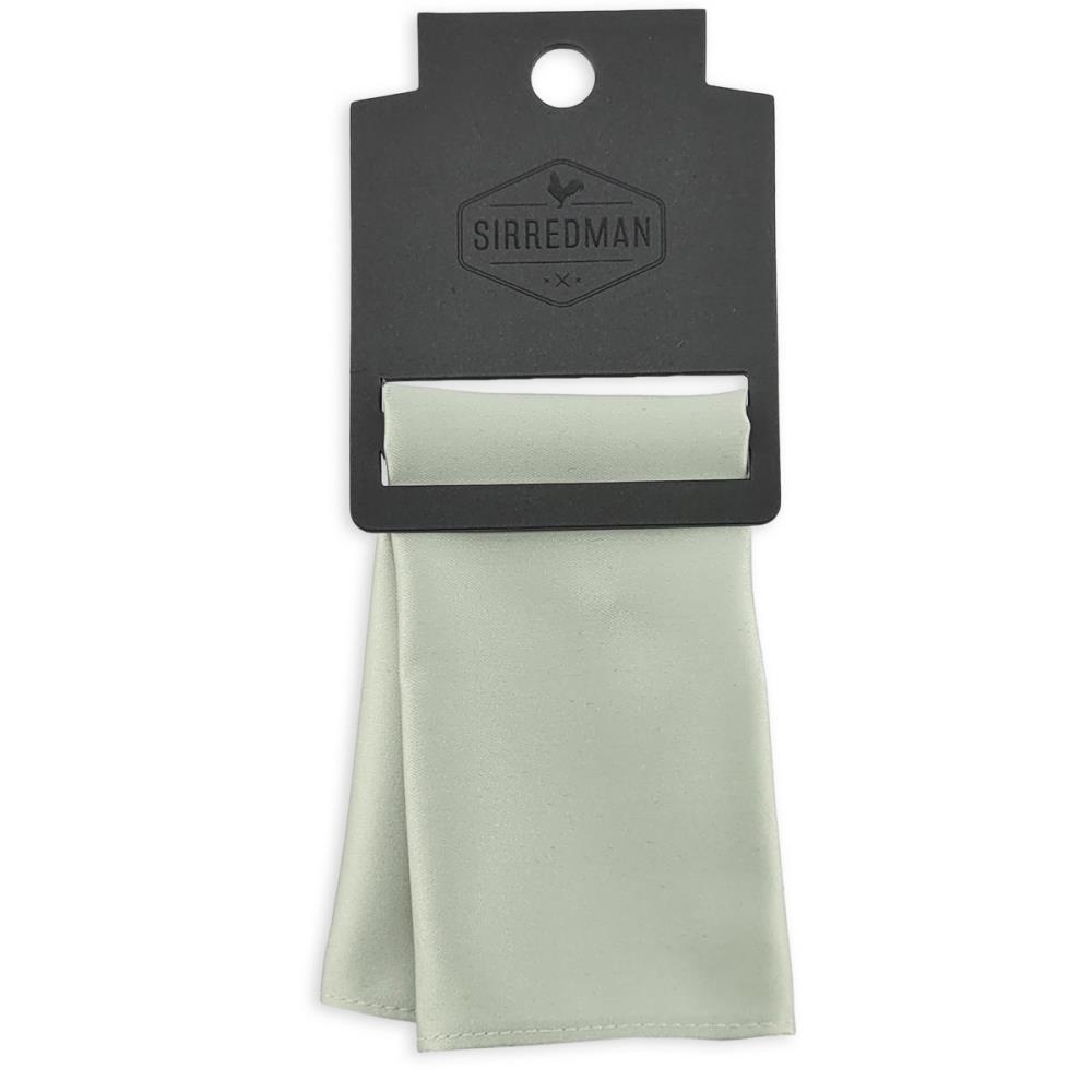 pocket square Satin Grace Sage - 3