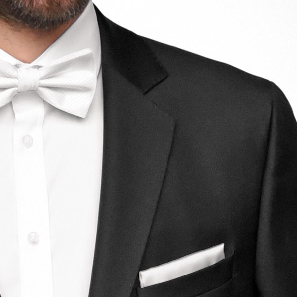 Pocket square silk white - 2