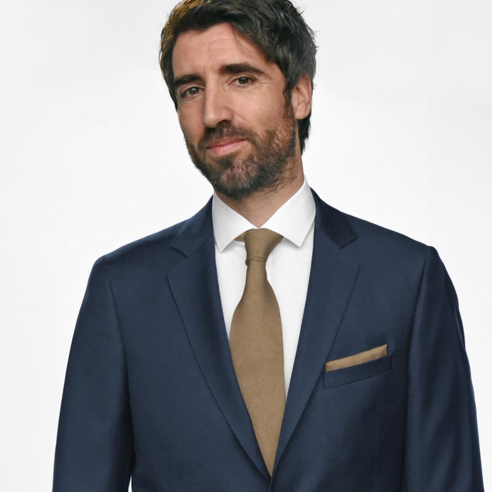 pocket square Soft Touch sand - 3