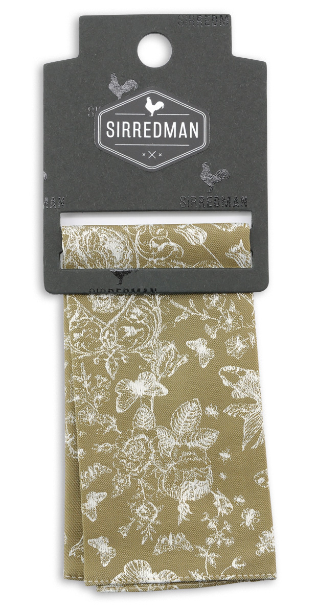 pocket square Sposo Elegante verde olivia - 2