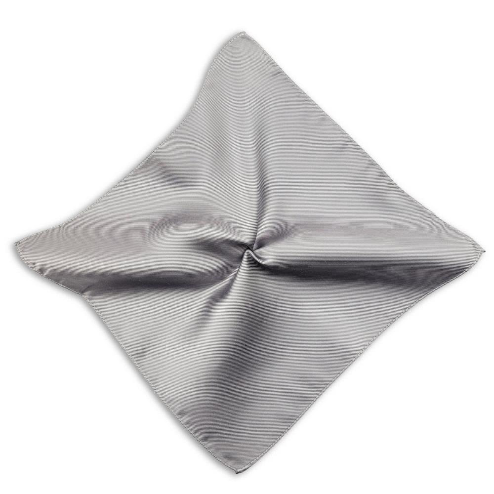 Pocket square Thomas Repp silver grey - 1
