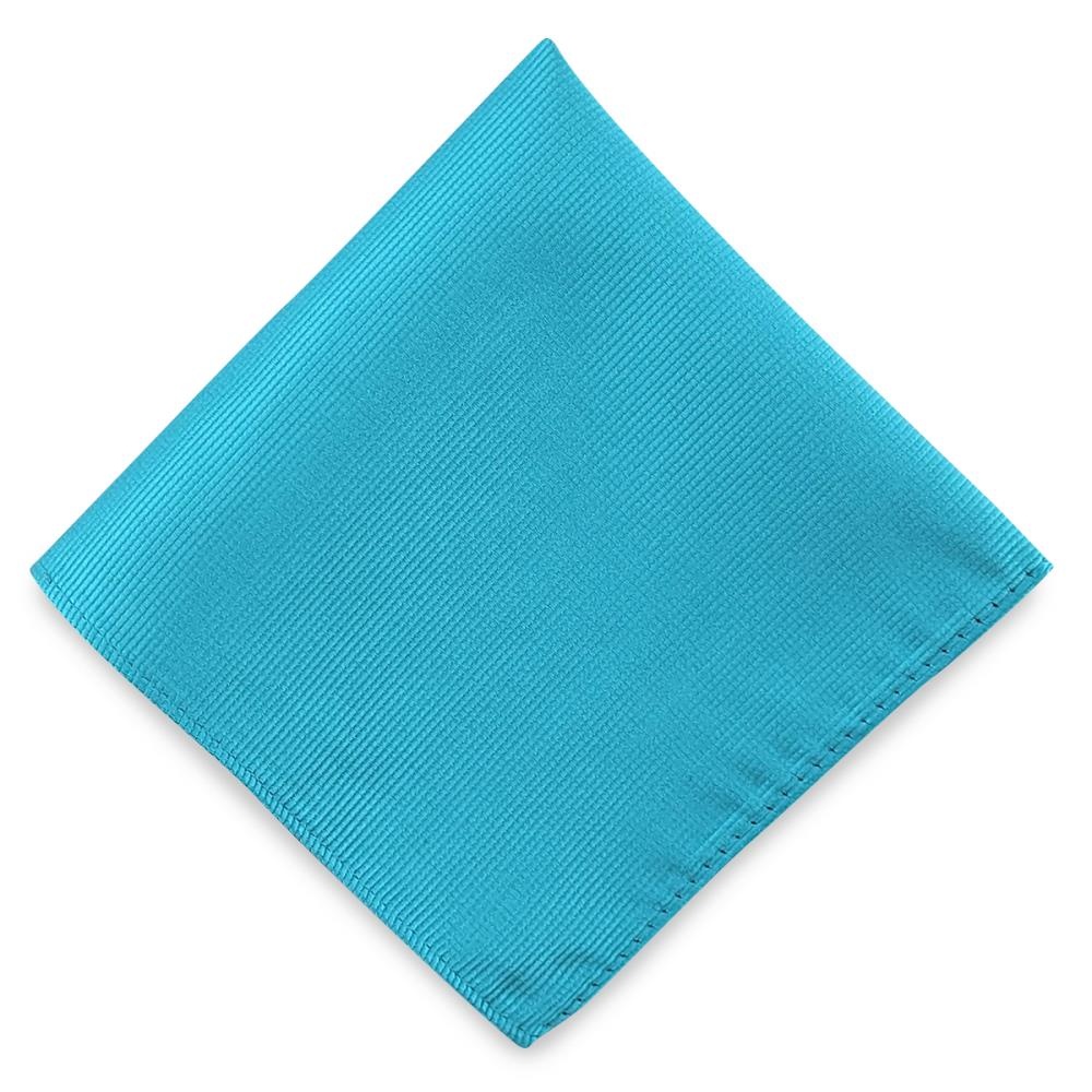 Pocket square turquoise repp - 2