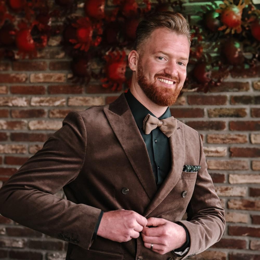 pocket square Wilber Wool - 3