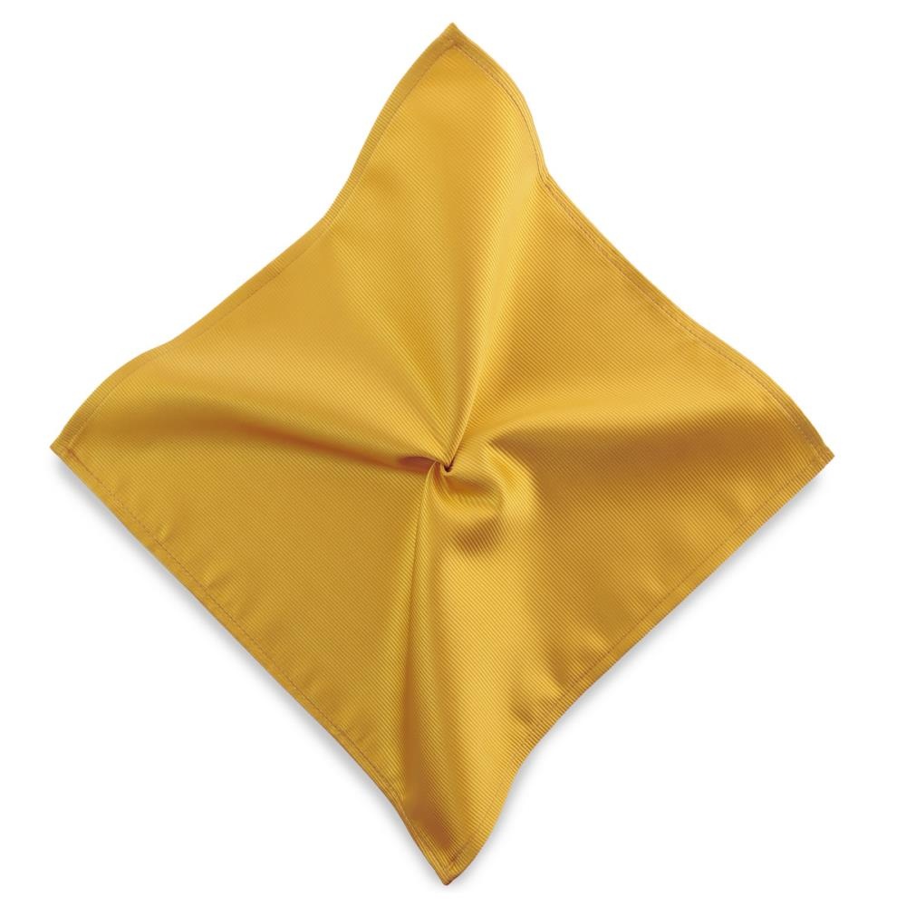 pocket square yellow repp - 1