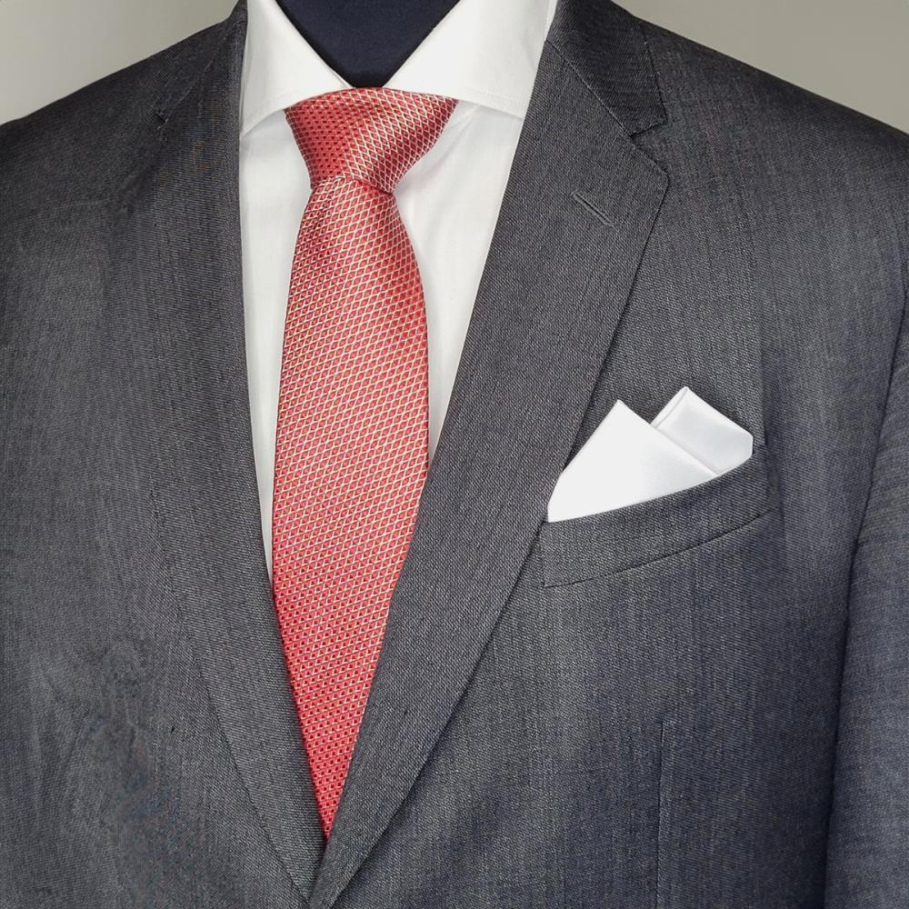 Pre-folded pocket square on card - 3