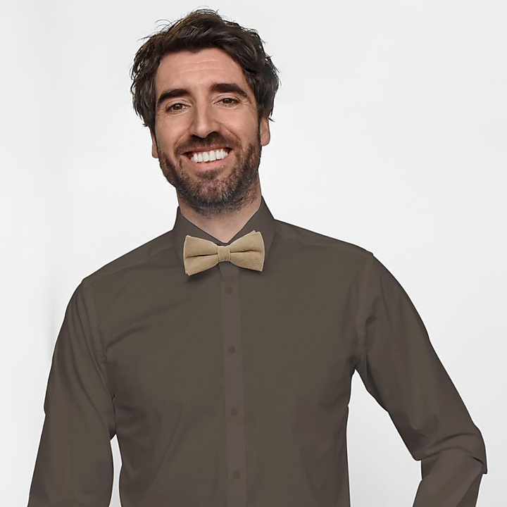 sand-colored bow tie Soft Touch