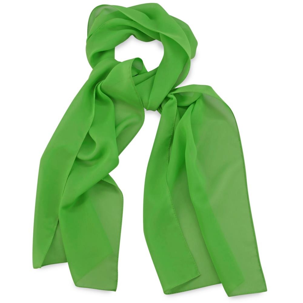 scarf plain apple green rectangle - 1