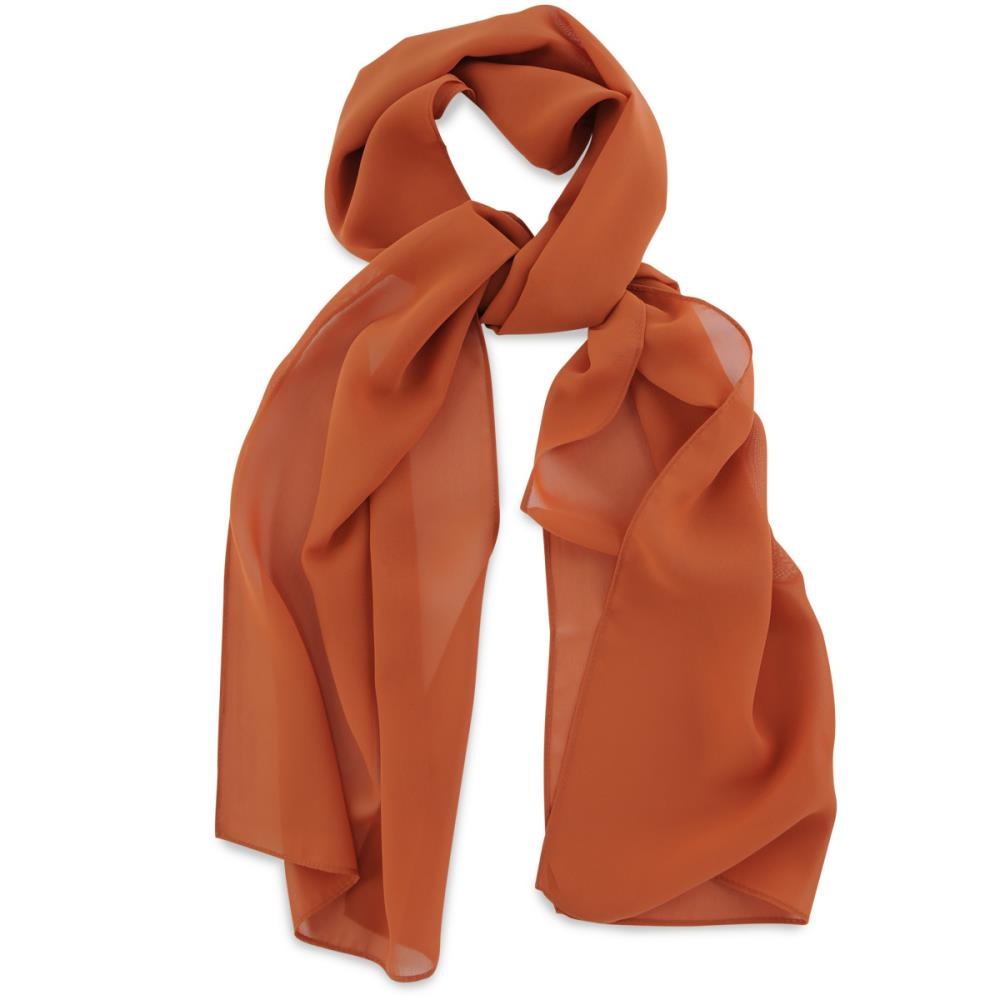 scarf plain copper rectangle - 1