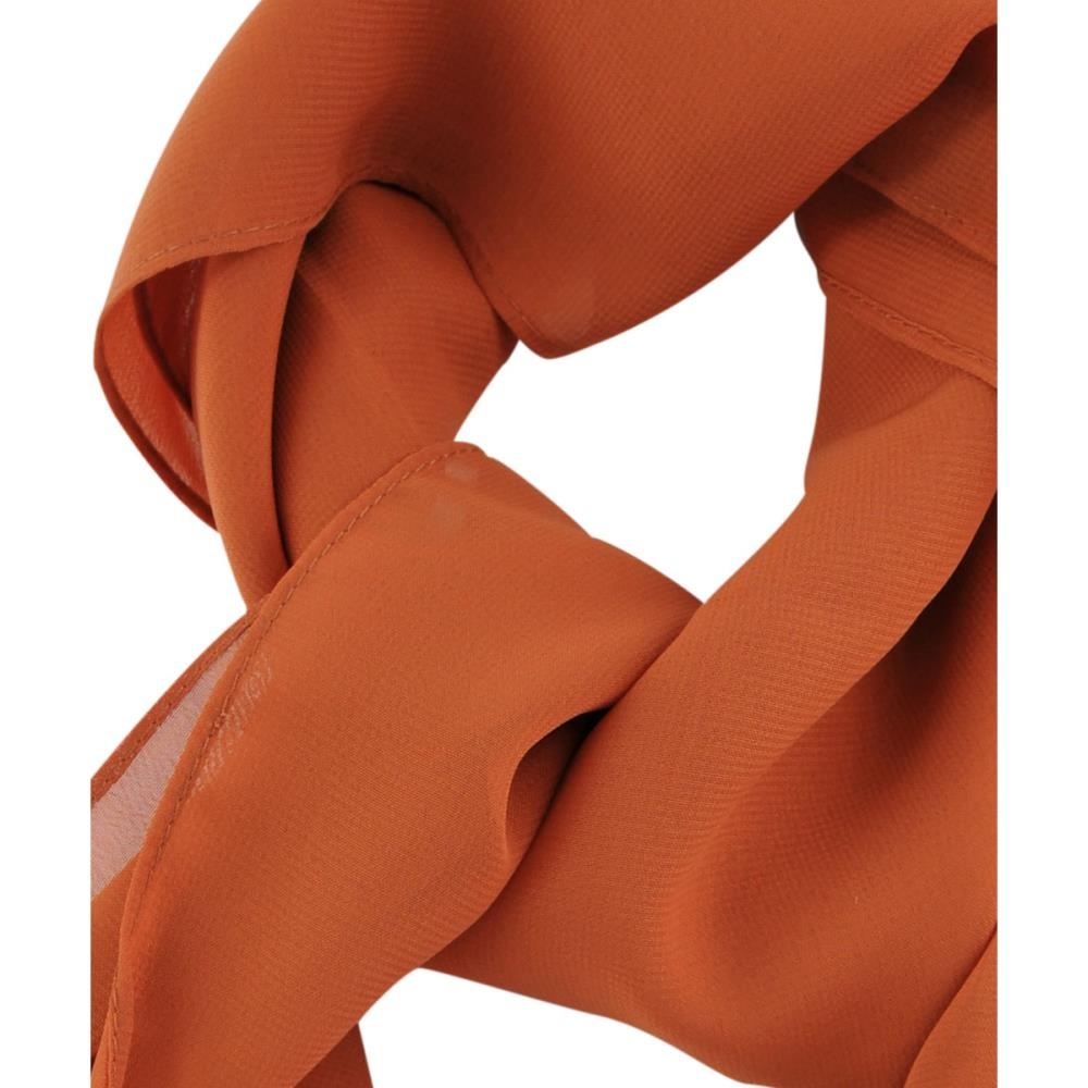 scarf plain copper rectangle - 2