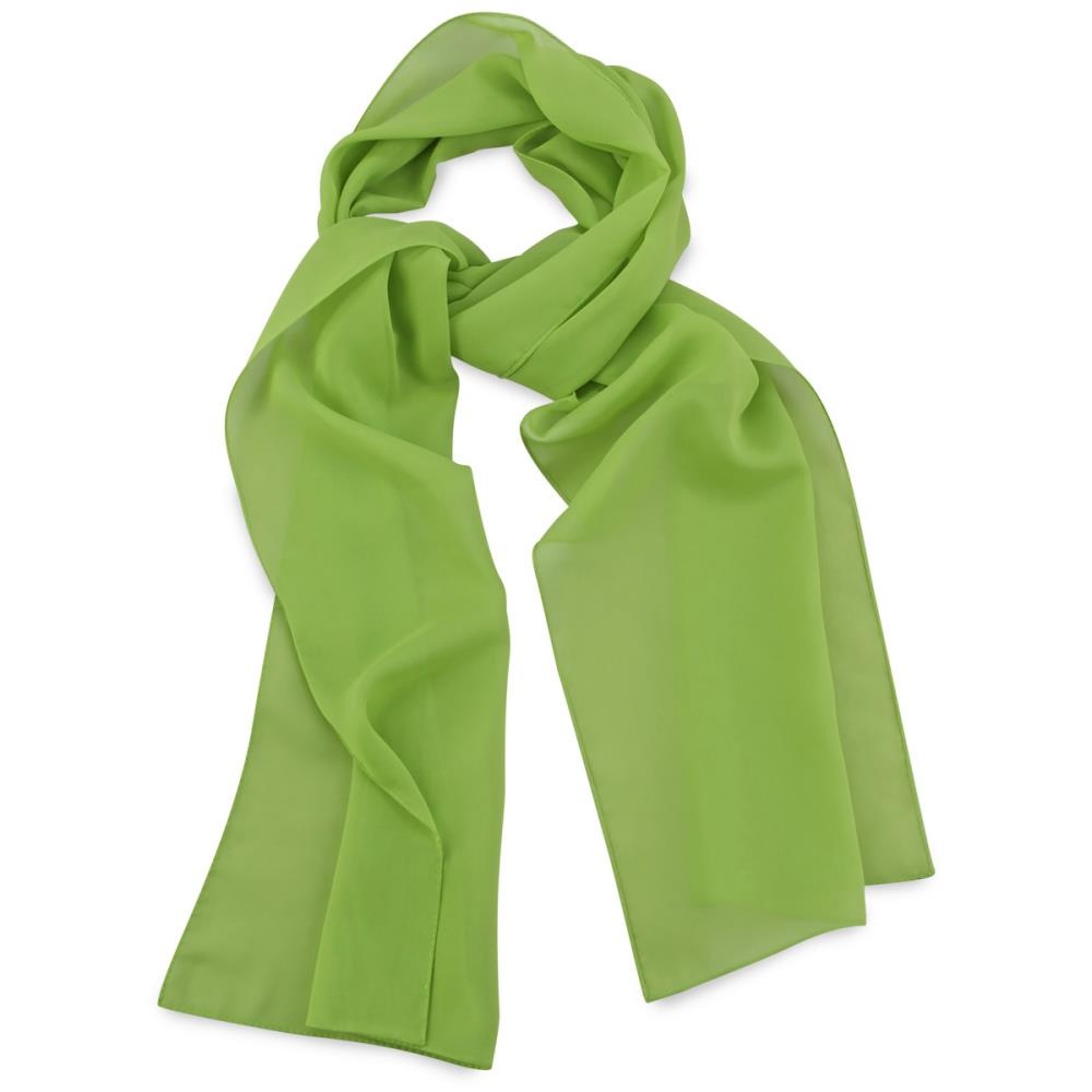 scarf plain lime green rectangle - 1