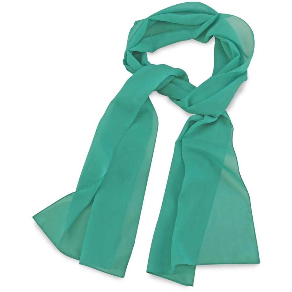 scarf plain mint green rectangle - 1
