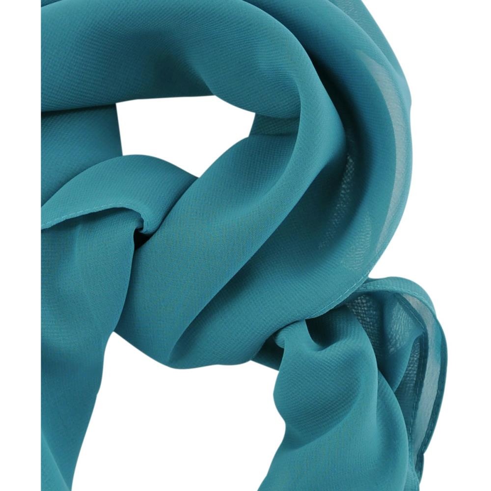 scarf plain petrol rectangle - 2