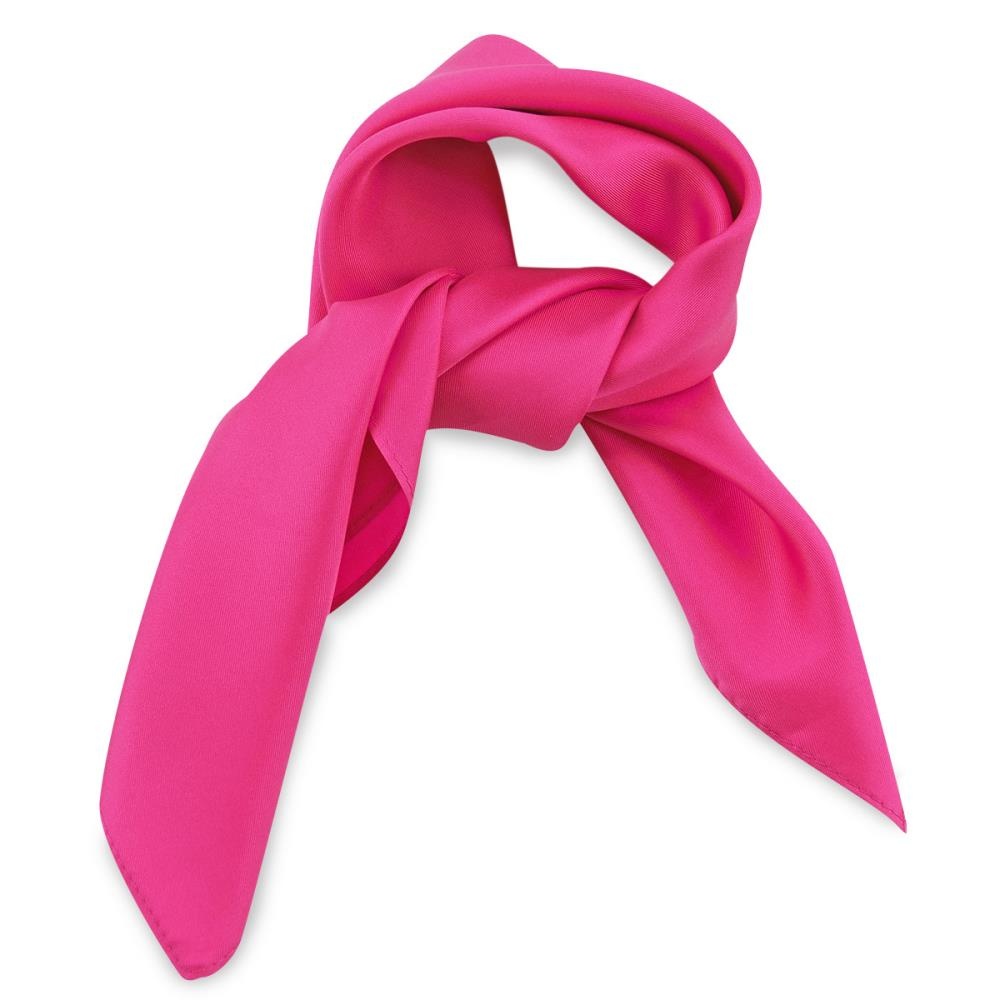 scarf silk magenta square - 1