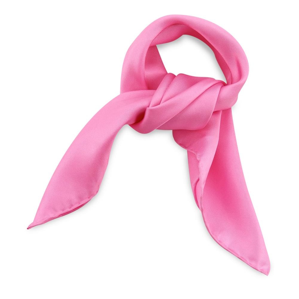 Scarf silk pink - 1
