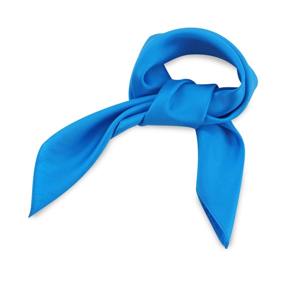 Scarf silk process blue - 1
