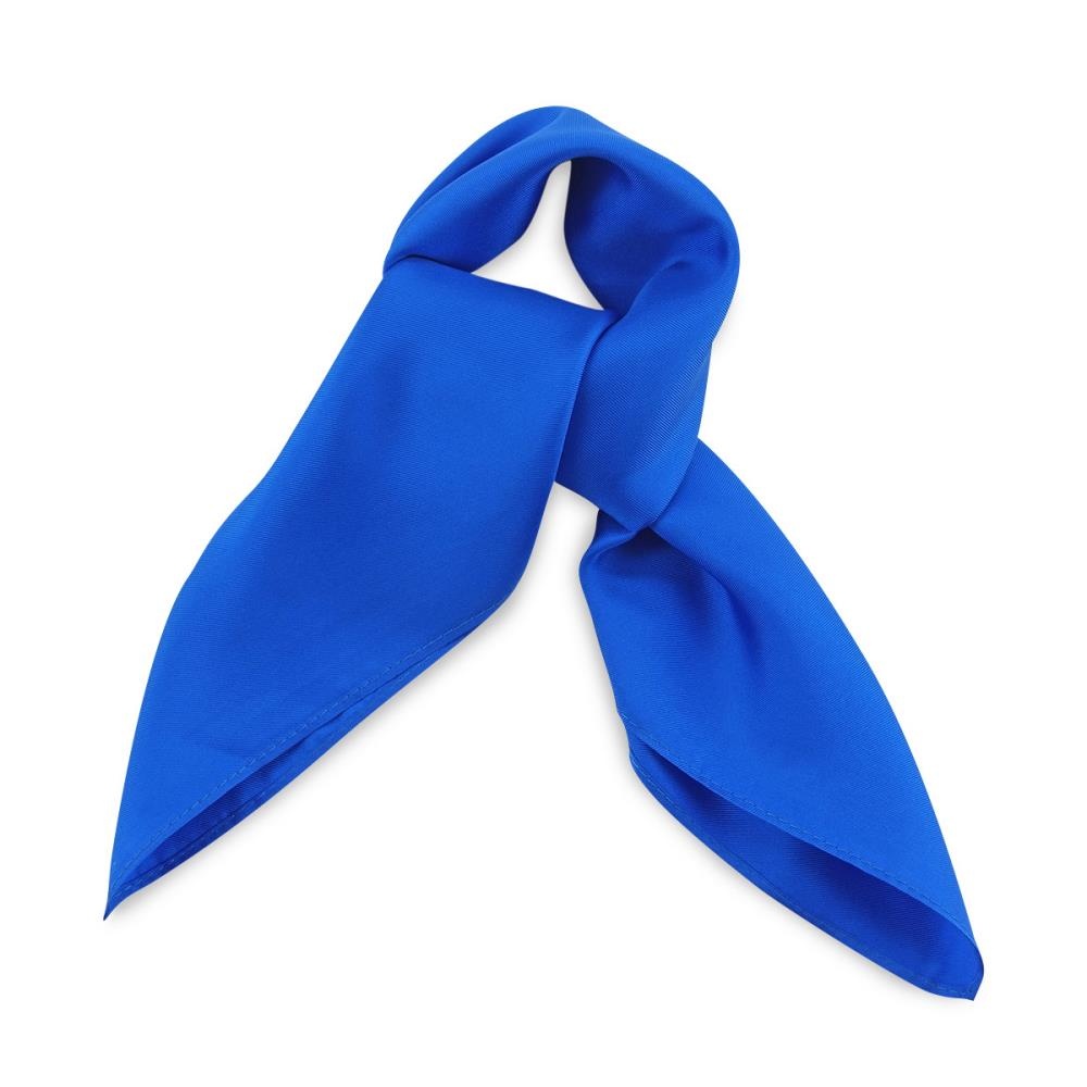 Royal blue silk scarf deals