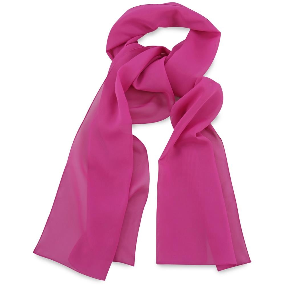 Scarf uni fuchsia - 1