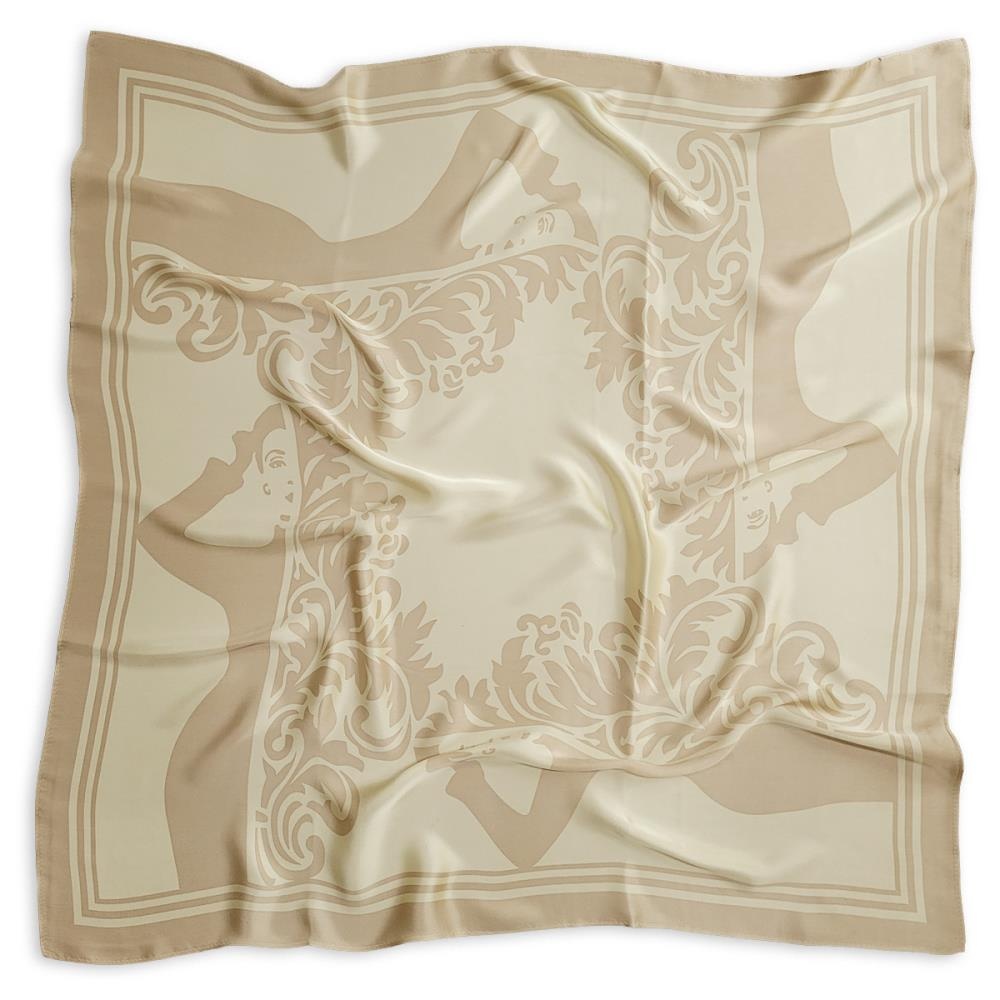 Scarf Viva Silk beige - 2