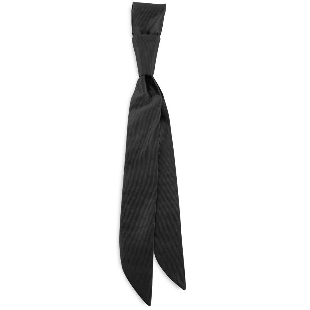 Service tie black repp - 1