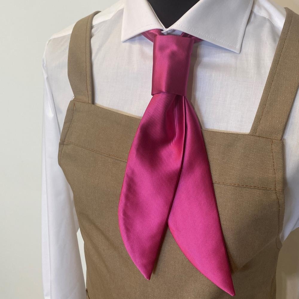 Service tie fuchsia repp - 2