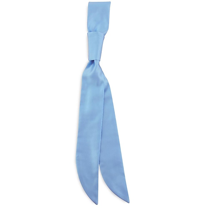 service tie light blue repp