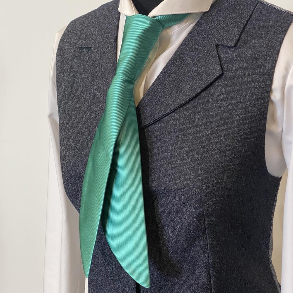 Service tie mint green repp - 2
