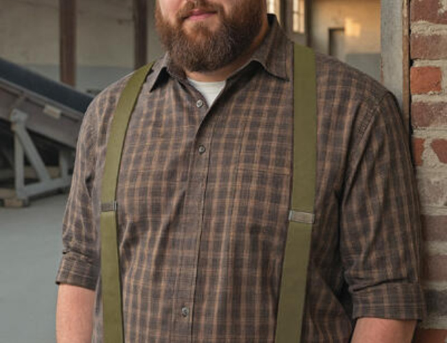 Sir Redman XL: Suspenders that really fit