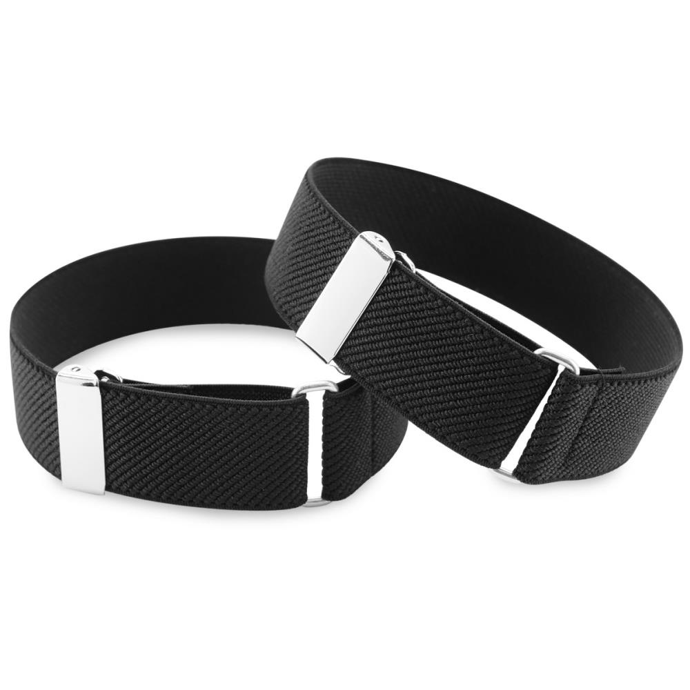 Sleeve garters black elastic - 1