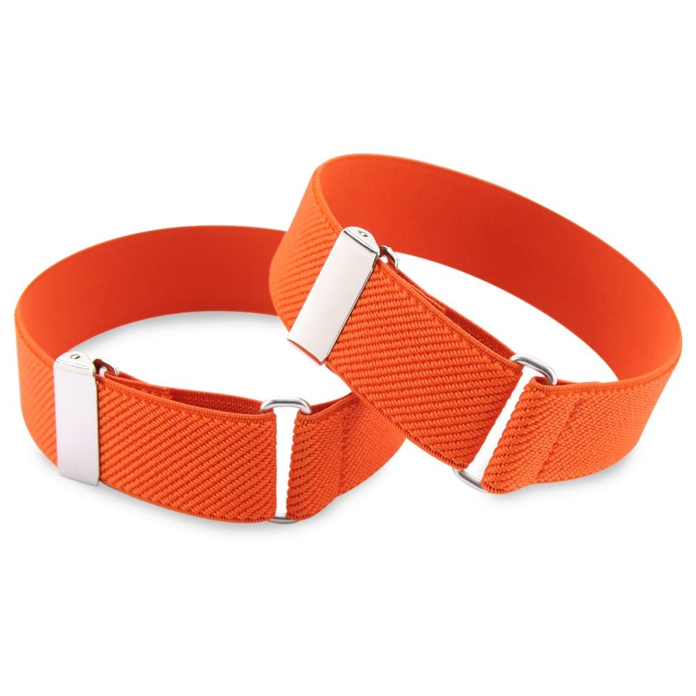 Sleeve garters orange elastic - 1