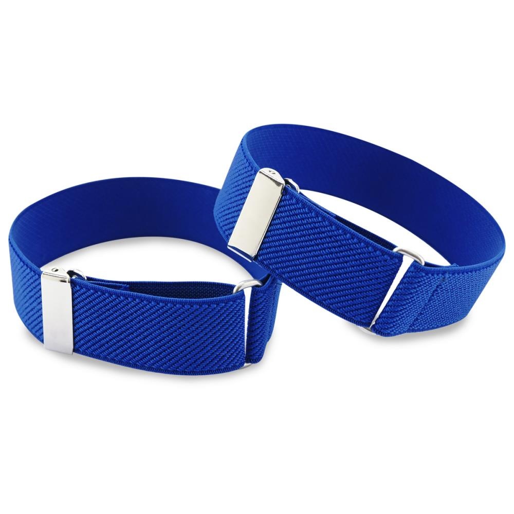 Sleeve garters royal blue elastic - 1