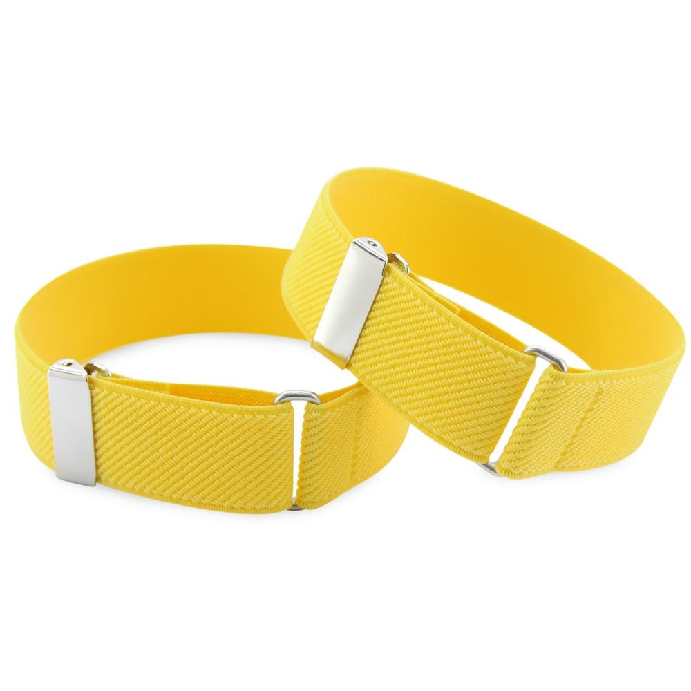 Sleeve garters yellow elastic - 1