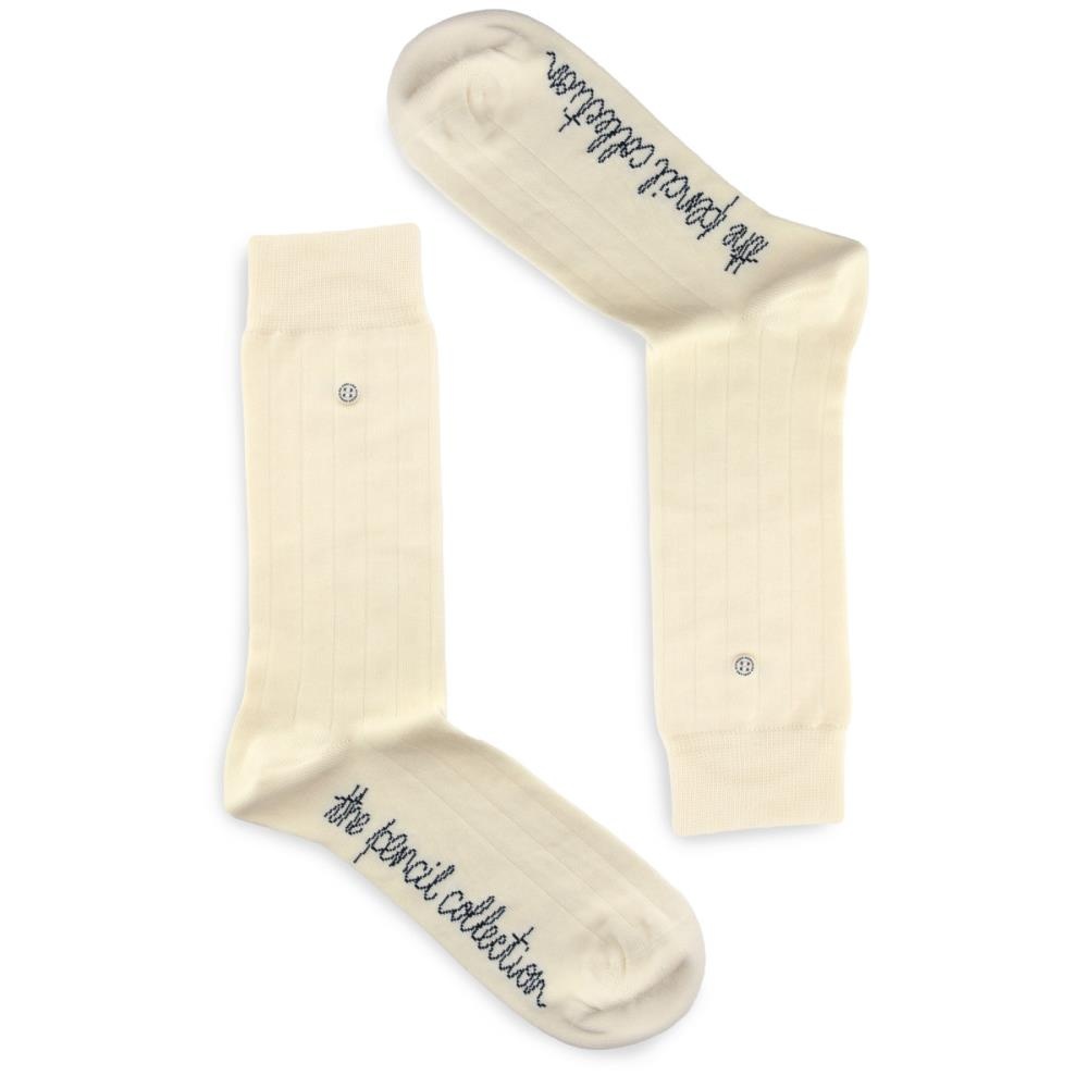 socks  Pencil Classic off-white - 1