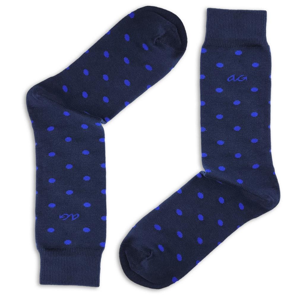 socks Classic Dots Navy - 2