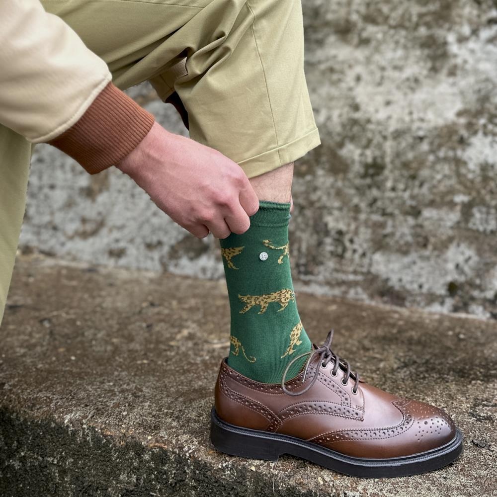socks Jaguar green - 2