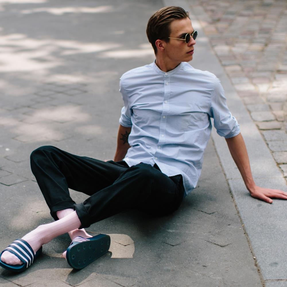 socks Pencil Classic pink - 2