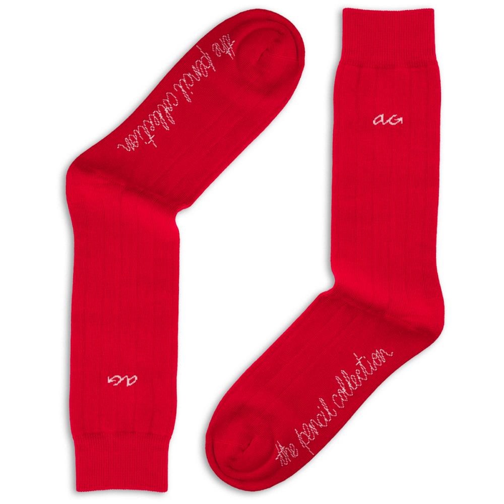 socks Pencil Classic red - 1