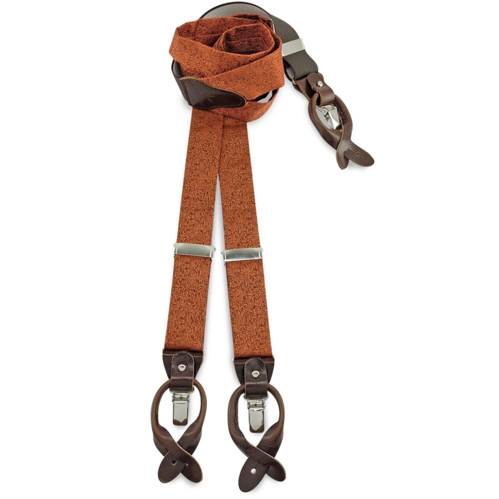 suspenders Bart Barocco rust - 1