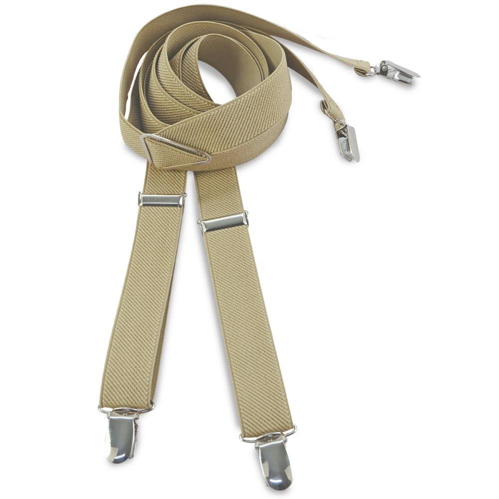 Suspenders beige narrow - 1