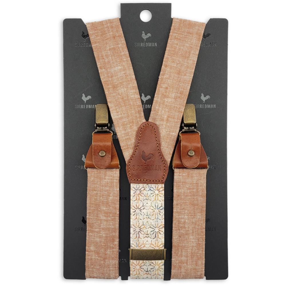 suspenders Charming Chambré Brique - 2