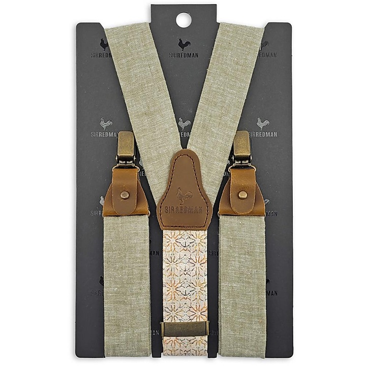 suspenders Charming Chambré Olive