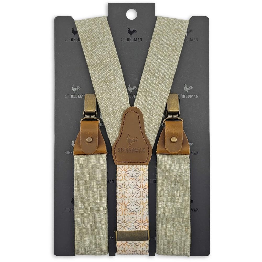 suspenders Charming Chambré Olive - 4