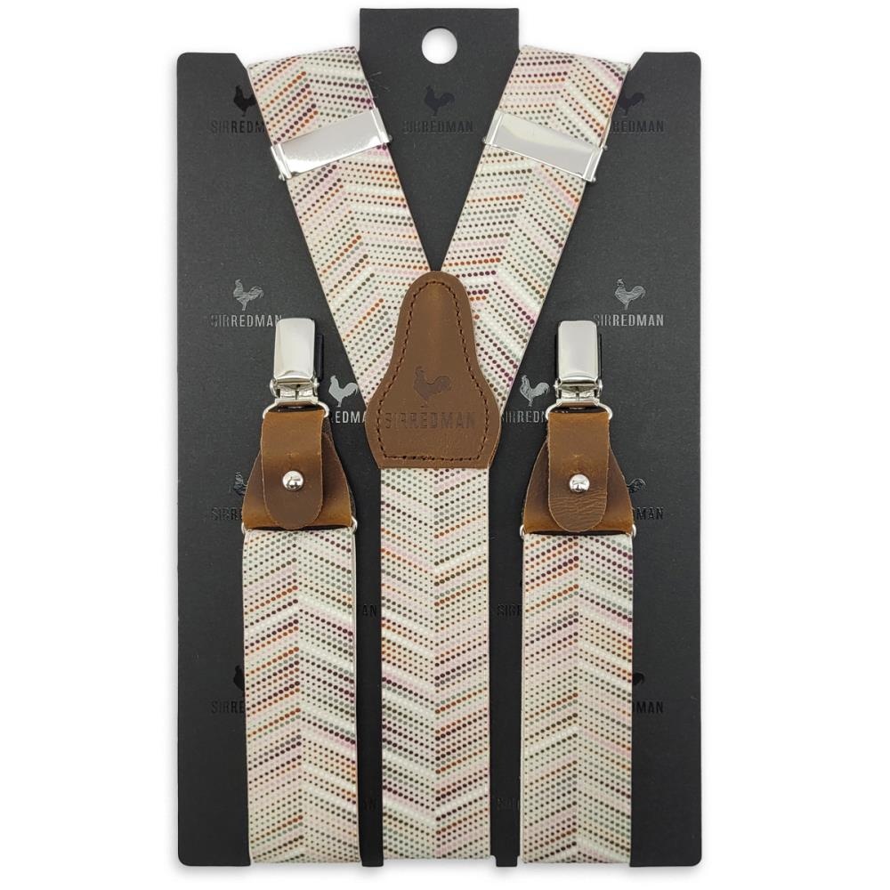 suspenders Chevron Dots - 2