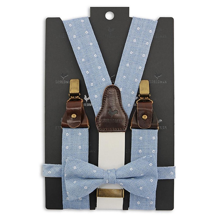 suspenders combi pack Bridal Blossom blue