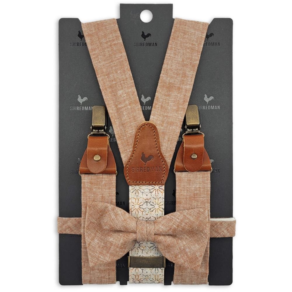 suspenders combi pack Charming Chambré Brique - 1