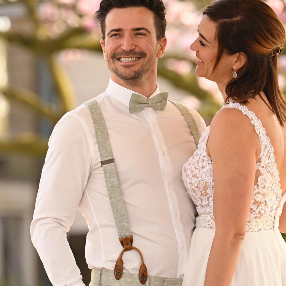 suspenders combi pack Charming Chambré Olive - 1